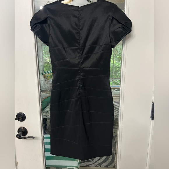💃🖤BADGLEY MISCHKA🖤💃BLACK DRESS SIZE 4 - Picture 2 of 7